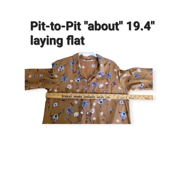 Oversized Floral Housedress by Dagg & Stacey size 6 - Picture 6 of 9